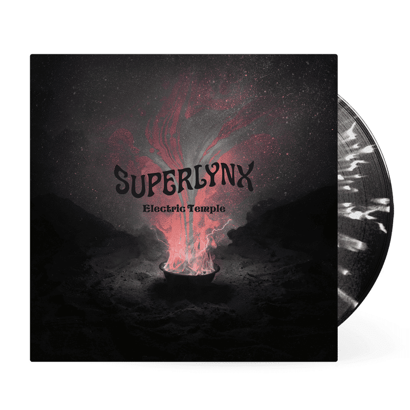 Superlynx - Electric Temple - limited LP cover