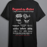 Beyond the Gates 2025 t-shirt backside