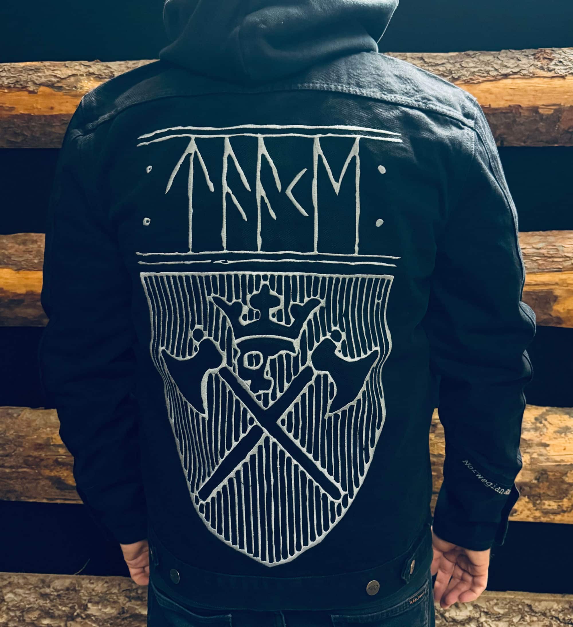Taake Norwegian Rat Denim Jacket - back