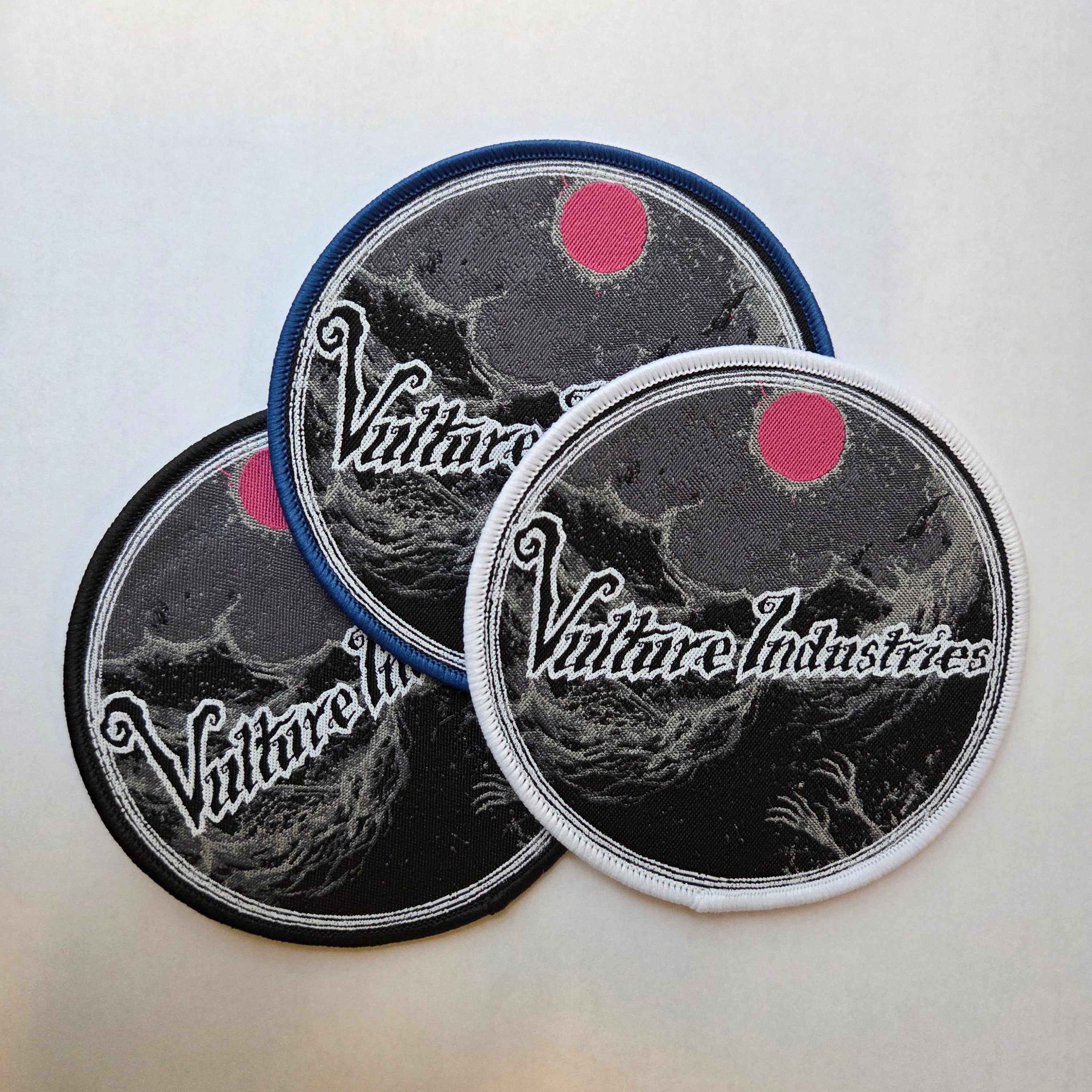 Ghosts from the past round patches
