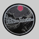 Ghosts from the past round patch black border