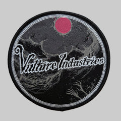 Ghosts from the past round patch black border