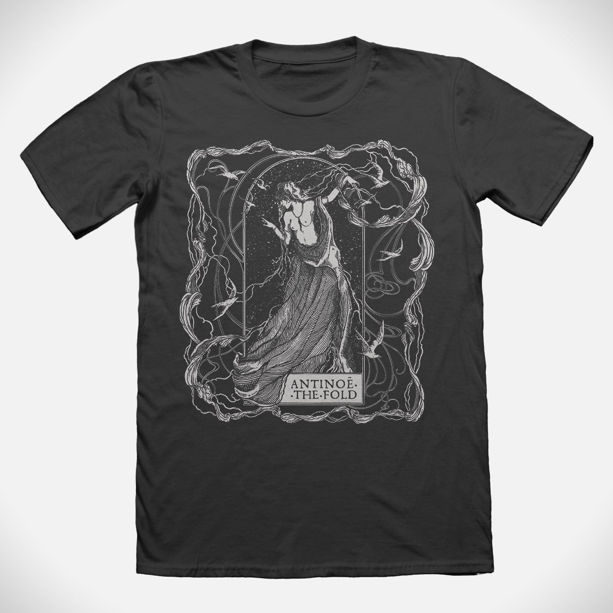 Neoclassical artist Antinoë - The Fold - Tshirt 