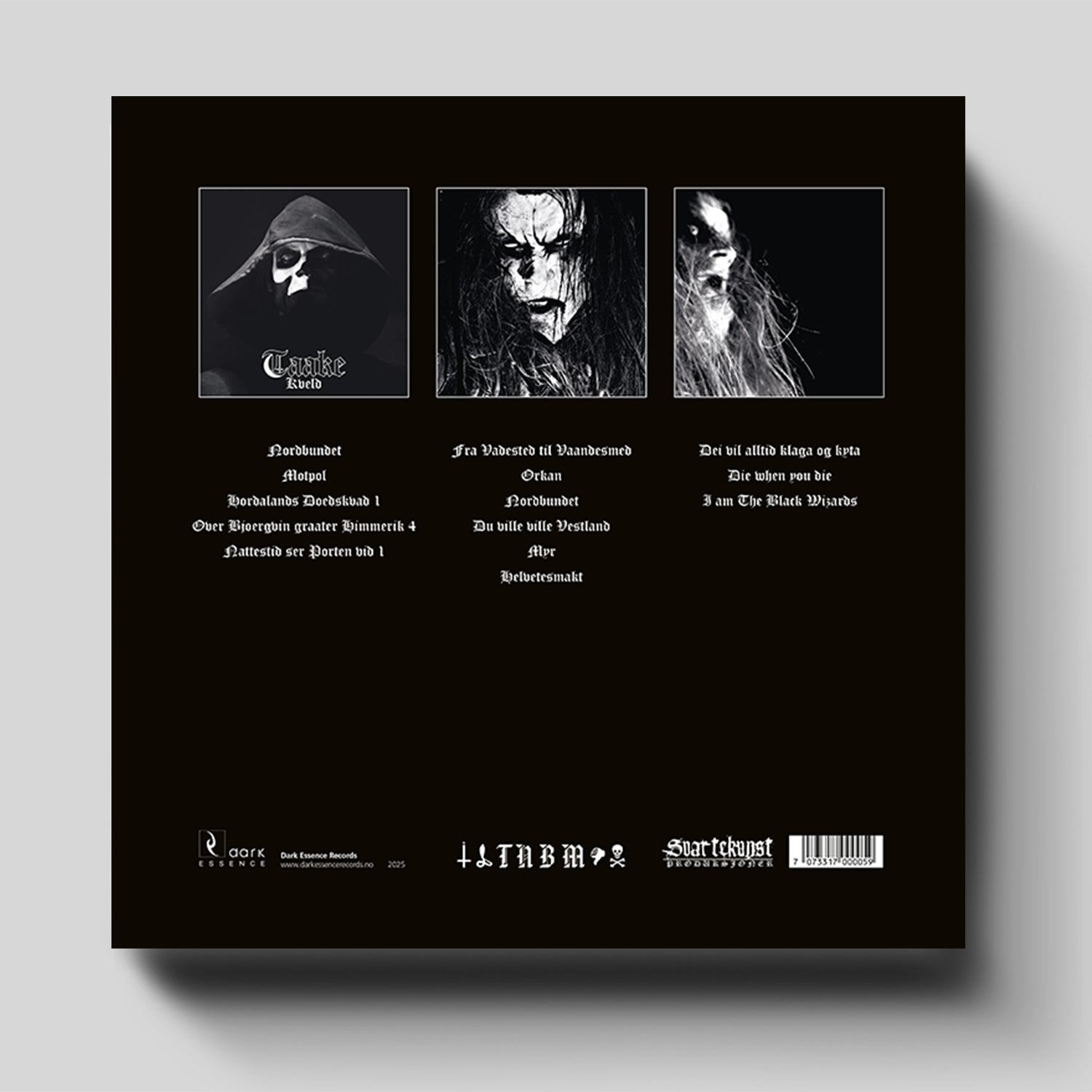 Taake - Noregs Vaapen box - back