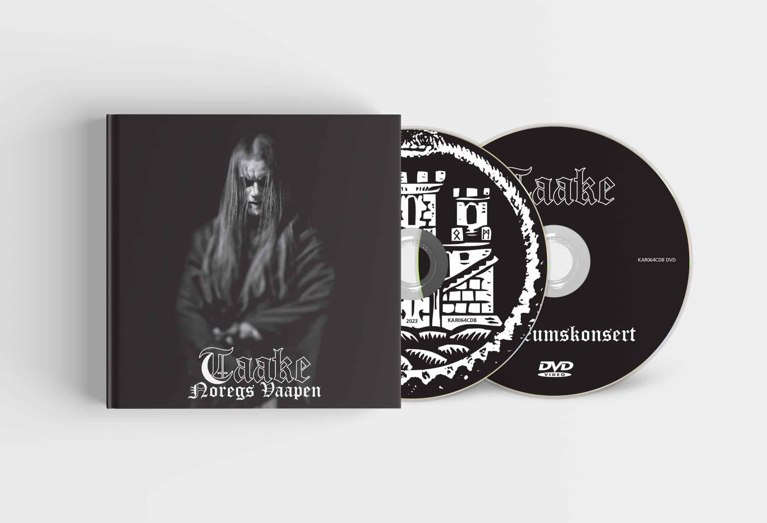 Norwegian Black Metal band Taake - Noregs Vaapen digibox 