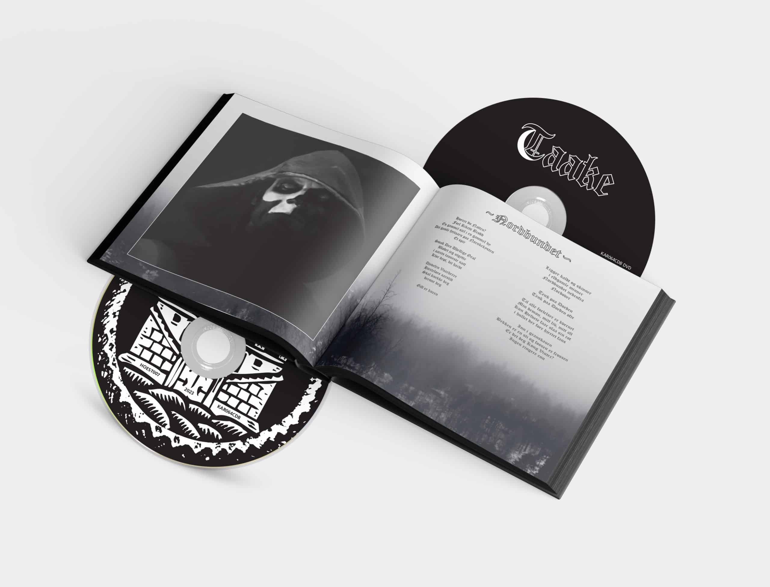 Norwegian Black Metal band Taake - Noregs Vaapen digibox 