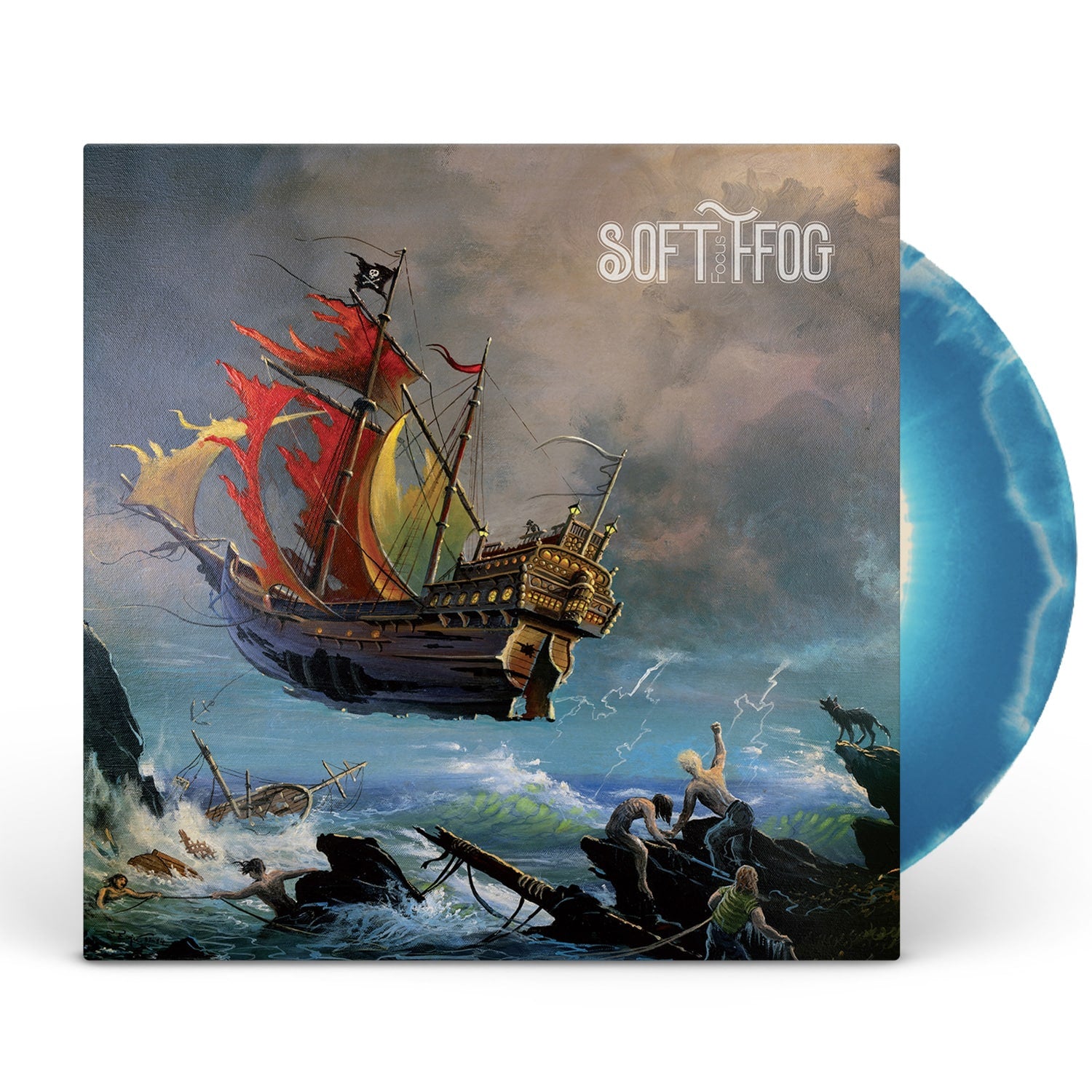 Soft Ffog - Focus - Ltd LP (Blue/White Swirl) – Karisma & Dark Essence ...