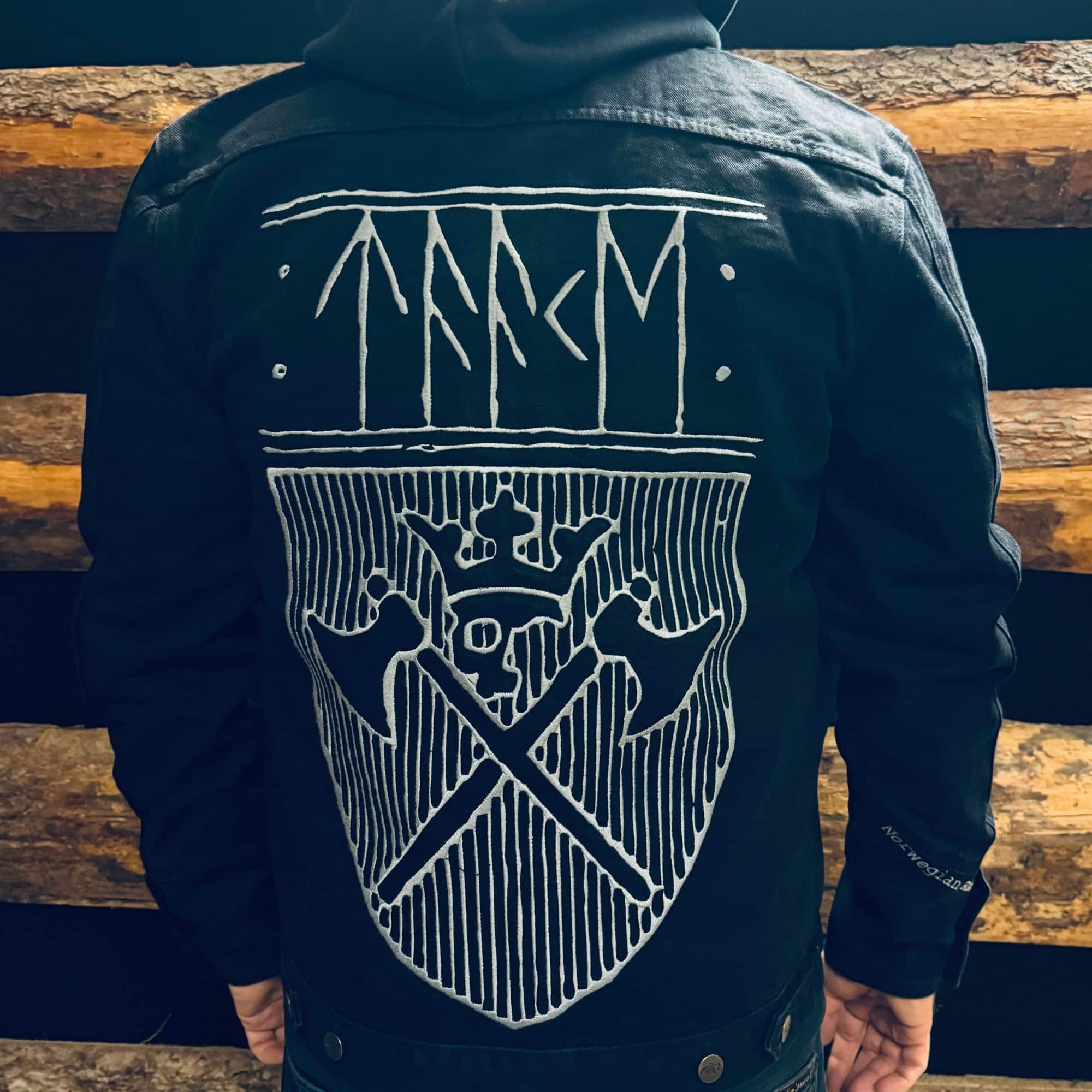 Taake Norwegian Rat Denim Jacket - back