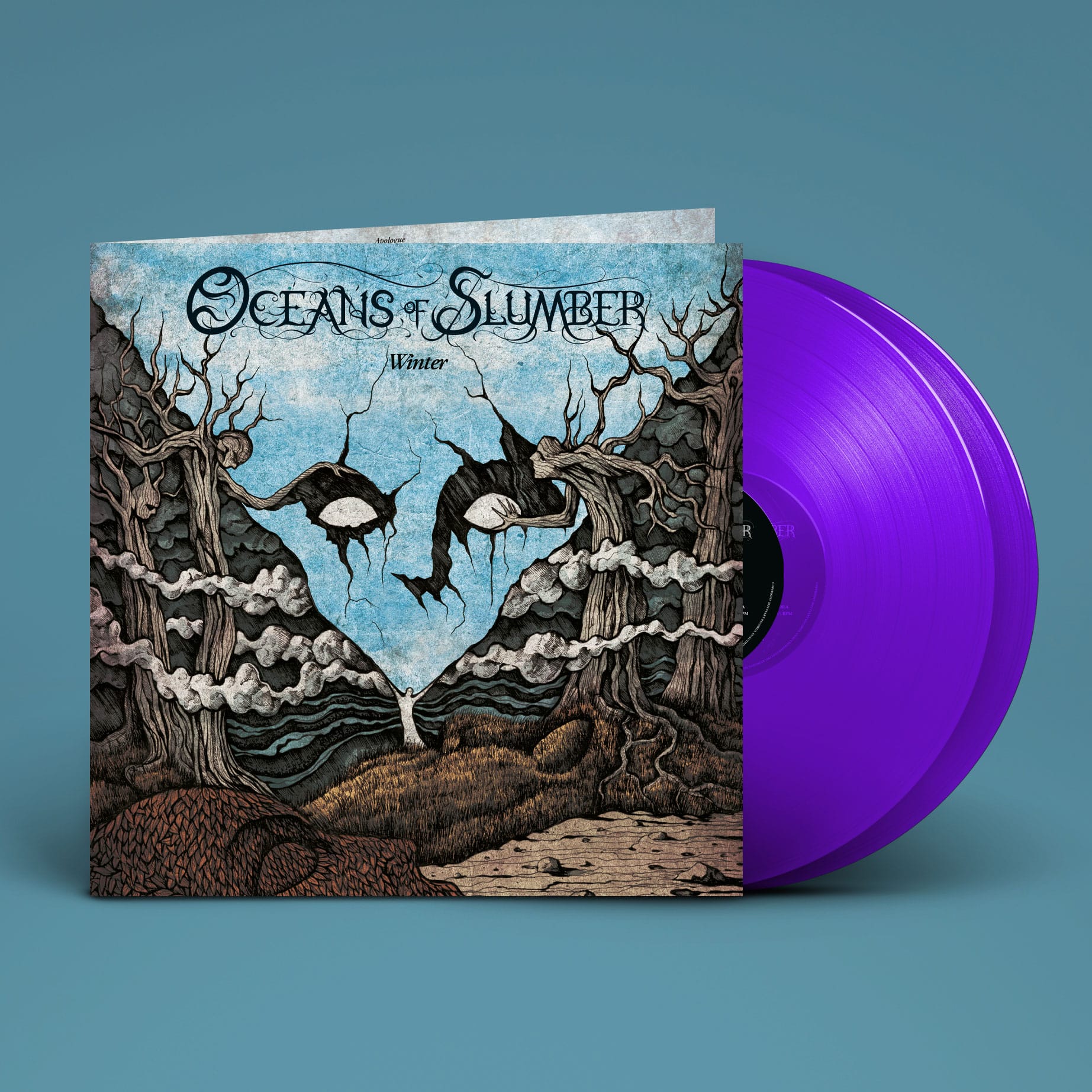 Oceans of slumber - winter - Limited LP cover