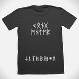 Tshirt back with Norwegian Black Metal band Taake 