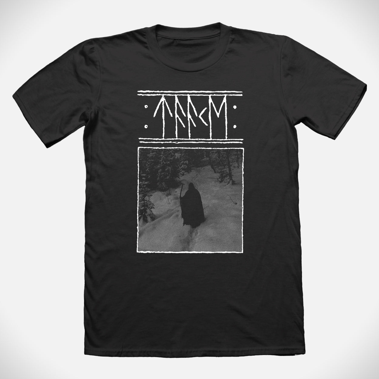 Tshirt with Norwegian Black Metal band Taake 